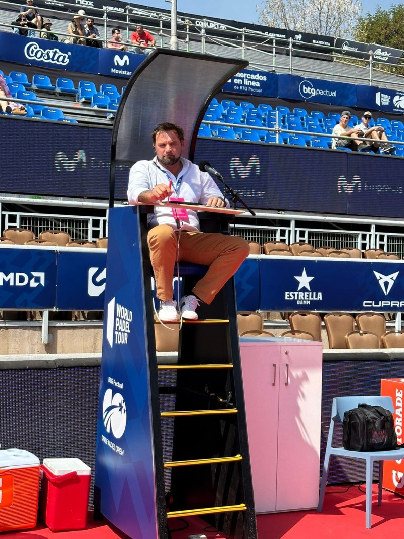 El Premier Pdel desde la silla